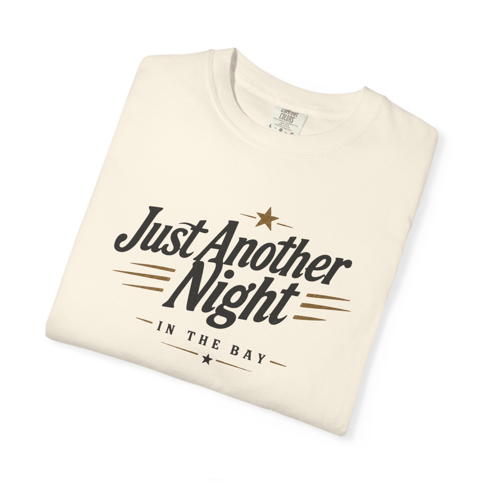 (Ivory) "Just Another Night in the Bay" Vintage Car Graphic