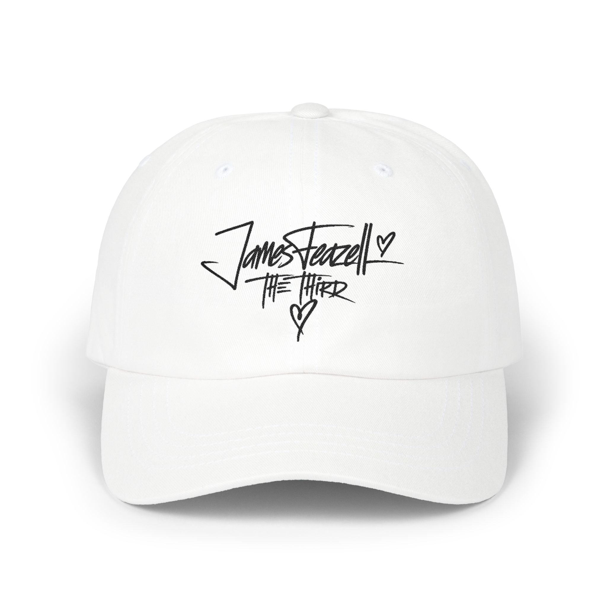 Dad Cap — "The Third" Script Logo Embroidered Baseball Hat