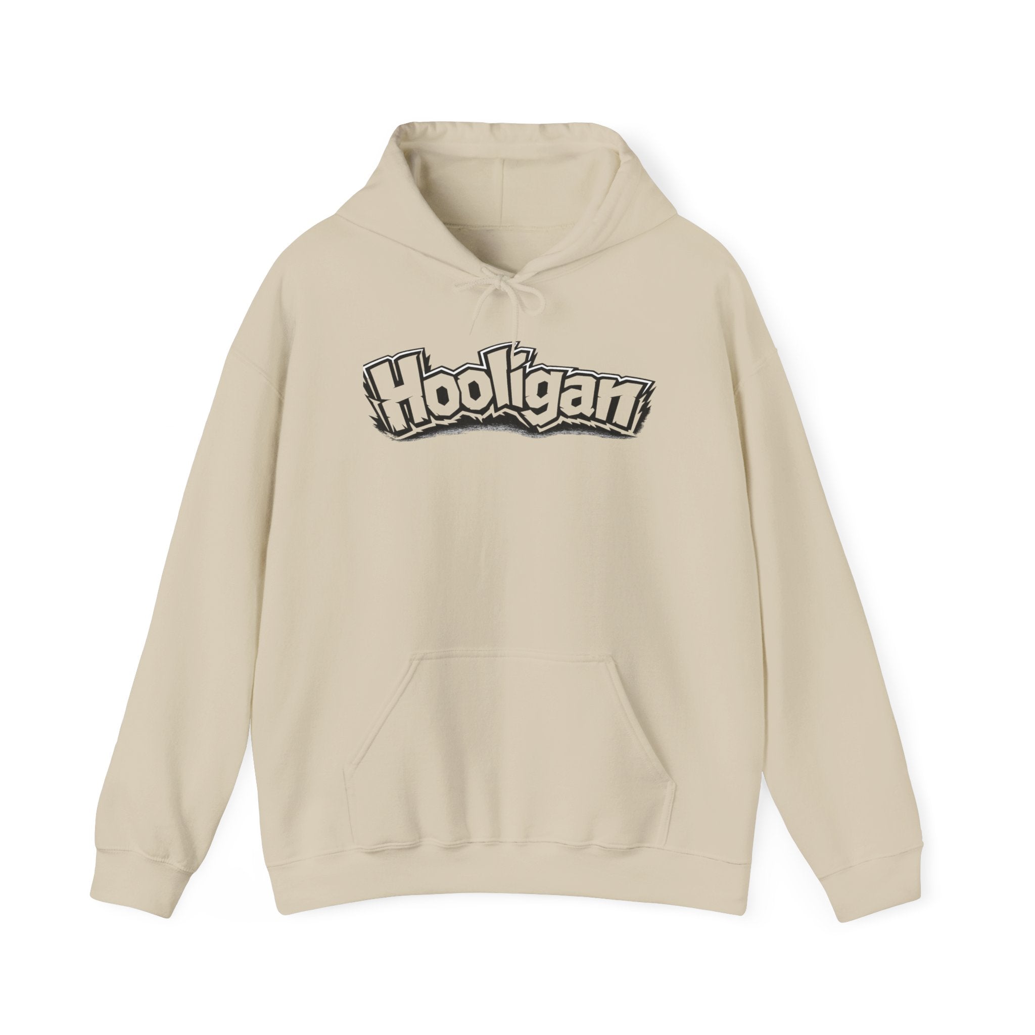 Hoodie — 'Hooligan' Retro Graffiti Pullover