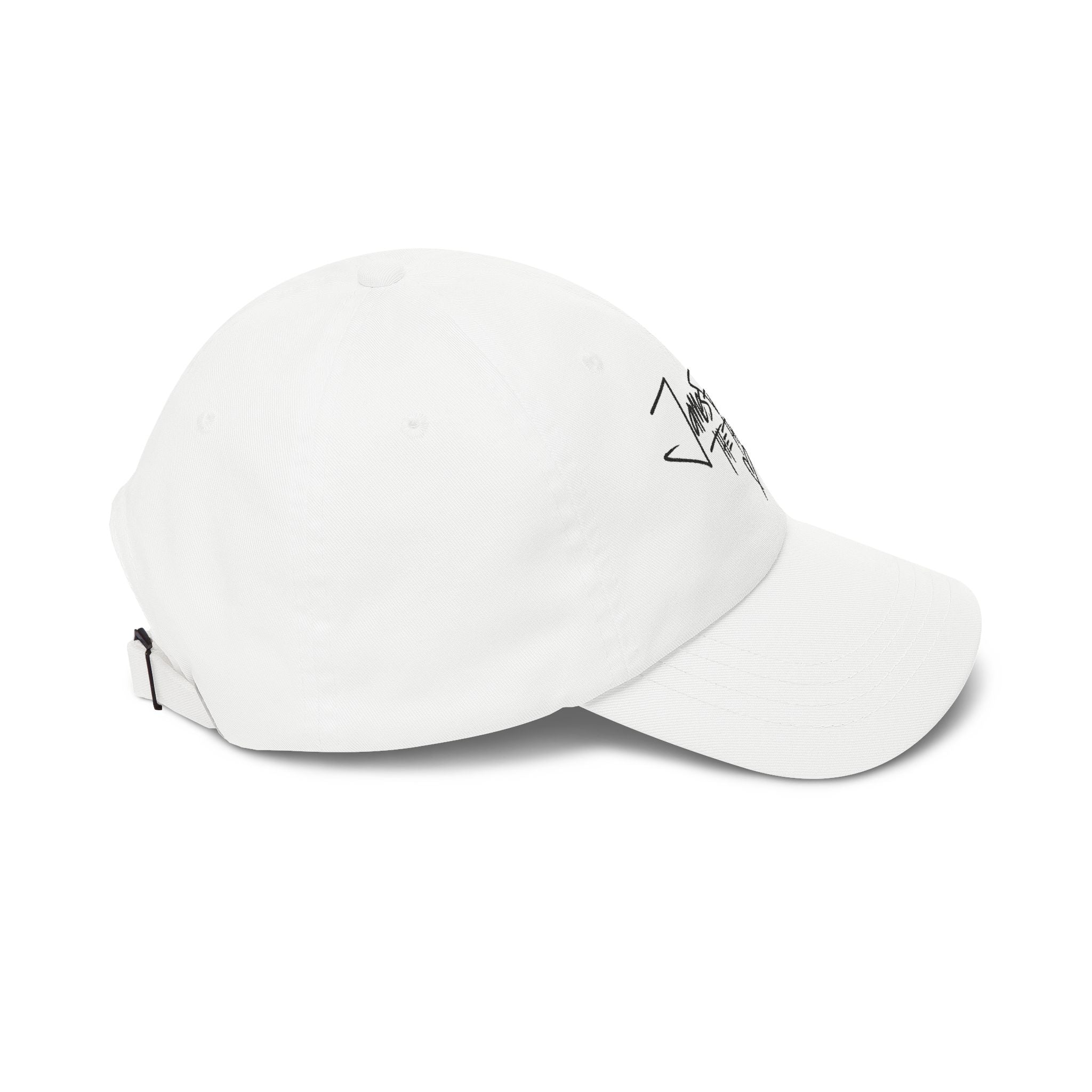 Dad Cap — "The Third" Script Logo Embroidered Baseball Hat