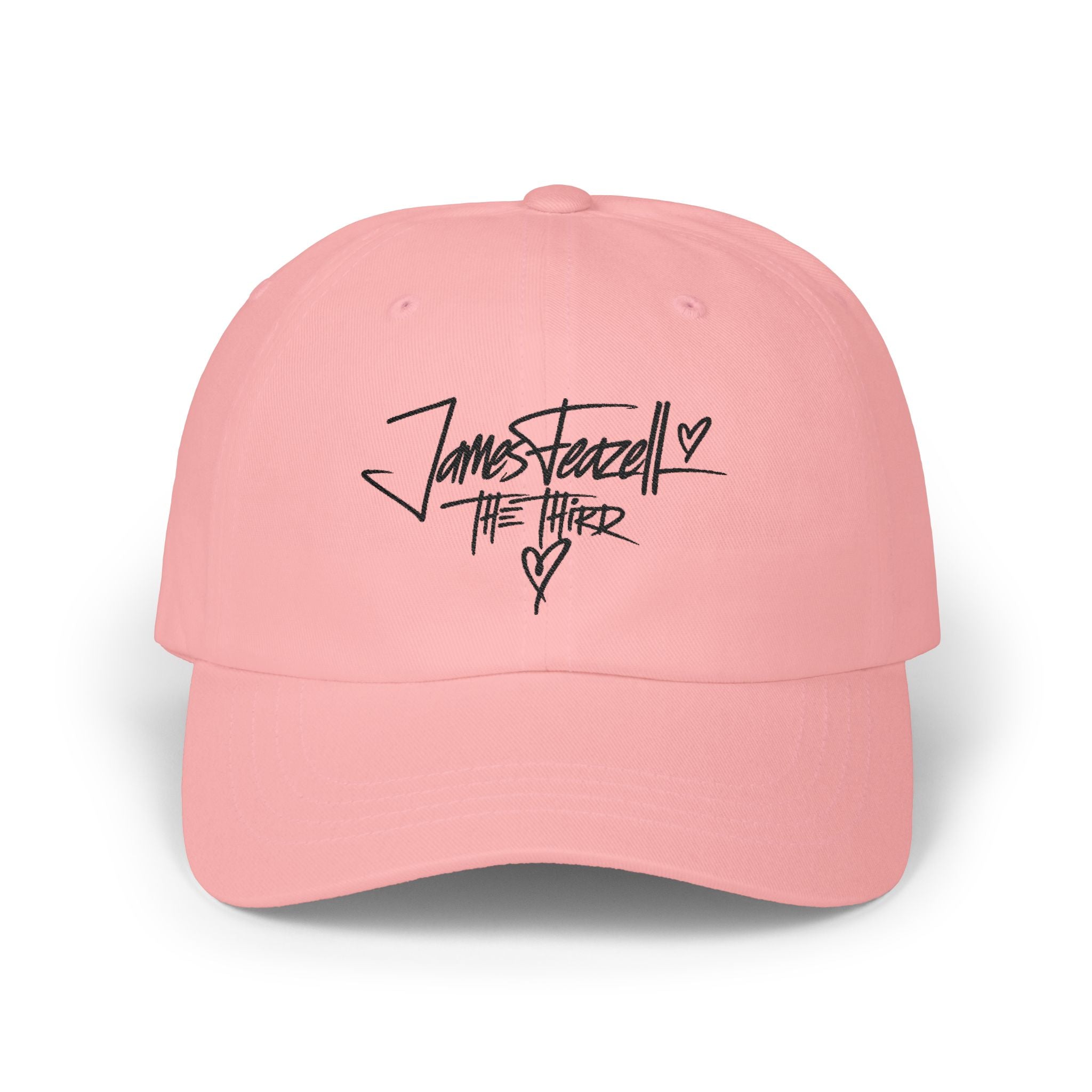 Dad Cap — "The Third" Script Logo Embroidered Baseball Hat