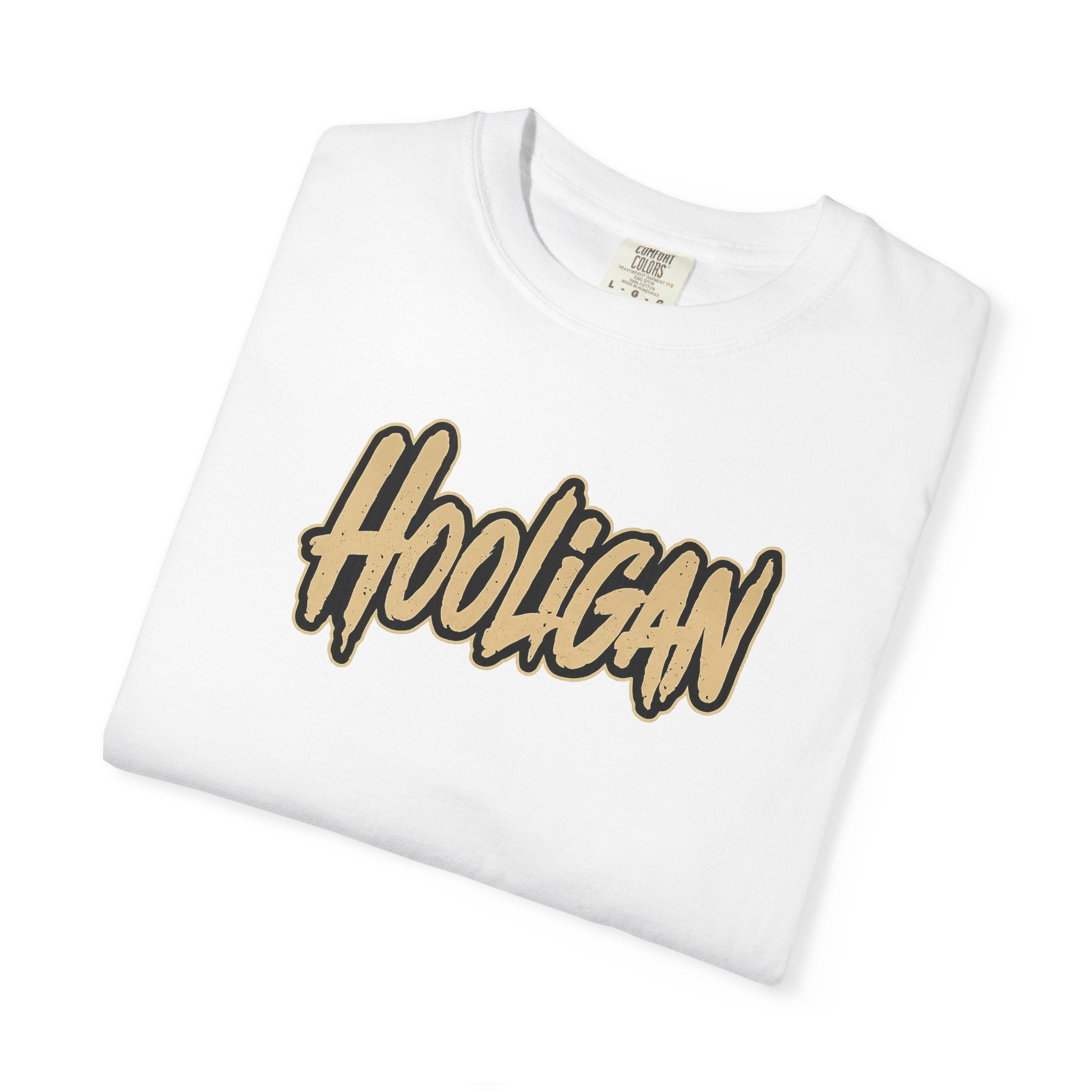 Hooligan Graphic T-Shirt — Retro Street Art Astronaut Design