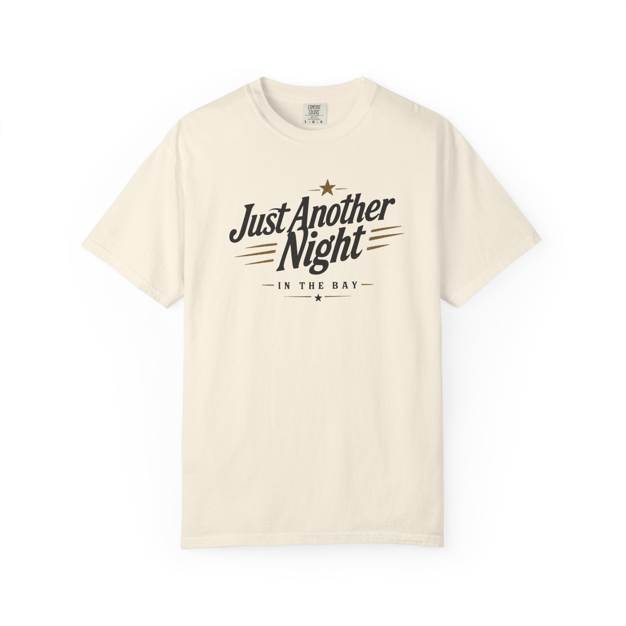 (Ivory) "Just Another Night in the Bay" Vintage Car Graphic