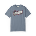 Jean Blue Hooligan Graphic T-Shirt — Retro Street Art Astronaut Design
