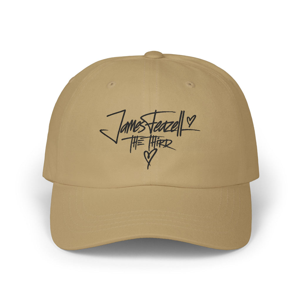 Dad Cap — "The Third" Script Logo Embroidered Baseball Hat