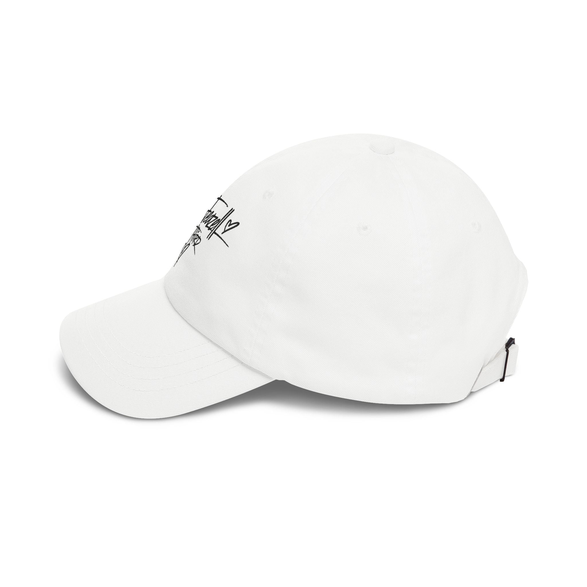 Dad Cap — "The Third" Script Logo Embroidered Baseball Hat