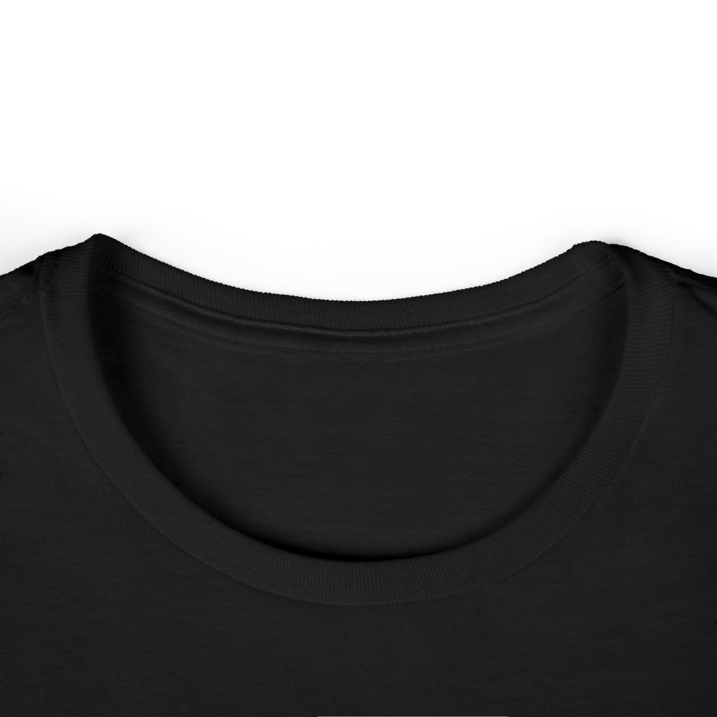 (Black) Women's Tee — "Bad Mamacita" Gothic Script & Red Lips Graphic