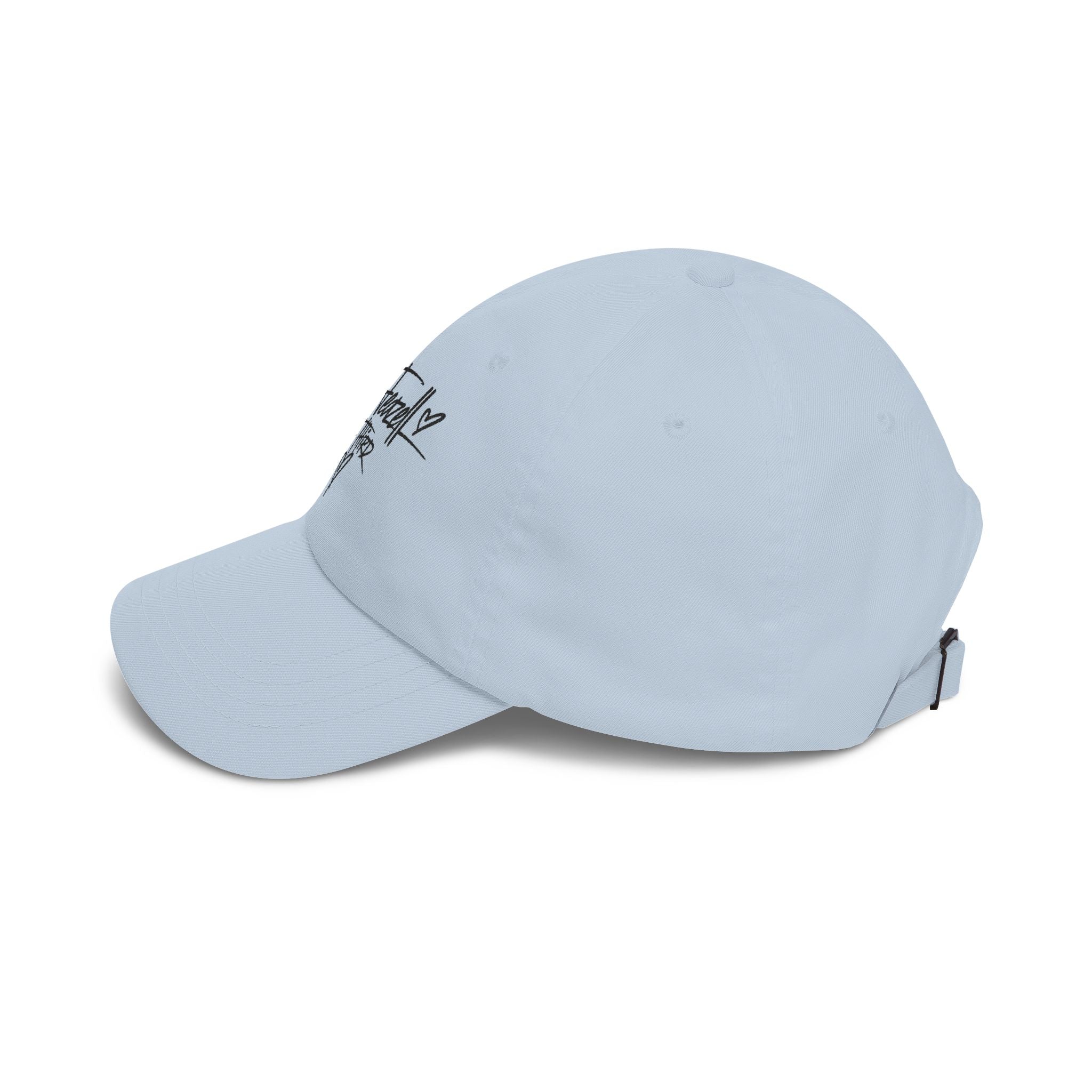 Dad Cap — "The Third" Script Logo Embroidered Baseball Hat