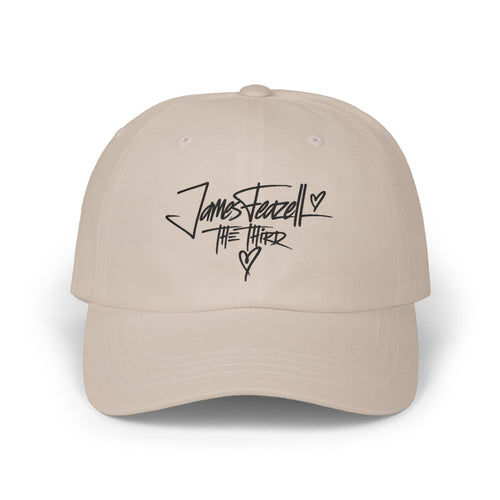 Dad Cap — "The Third" Script Logo Embroidered Baseball Hat