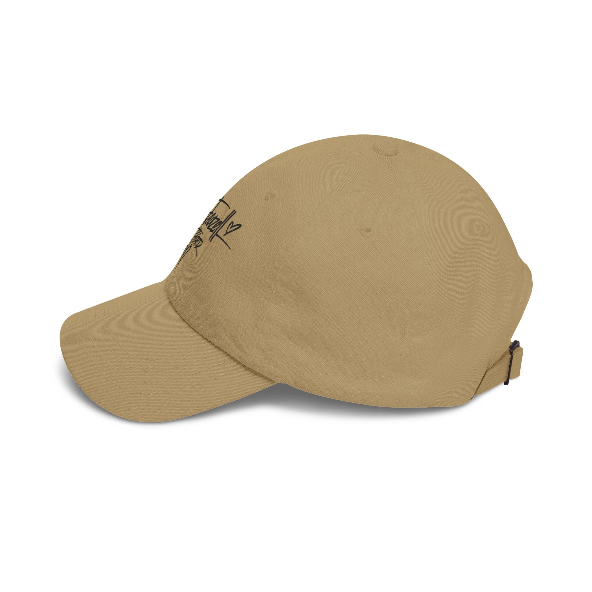 Dad Cap — "The Third" Script Logo Embroidered Baseball Hat