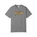 Grey Hooligan Graphic T-Shirt — Retro Street Art Astronaut Design