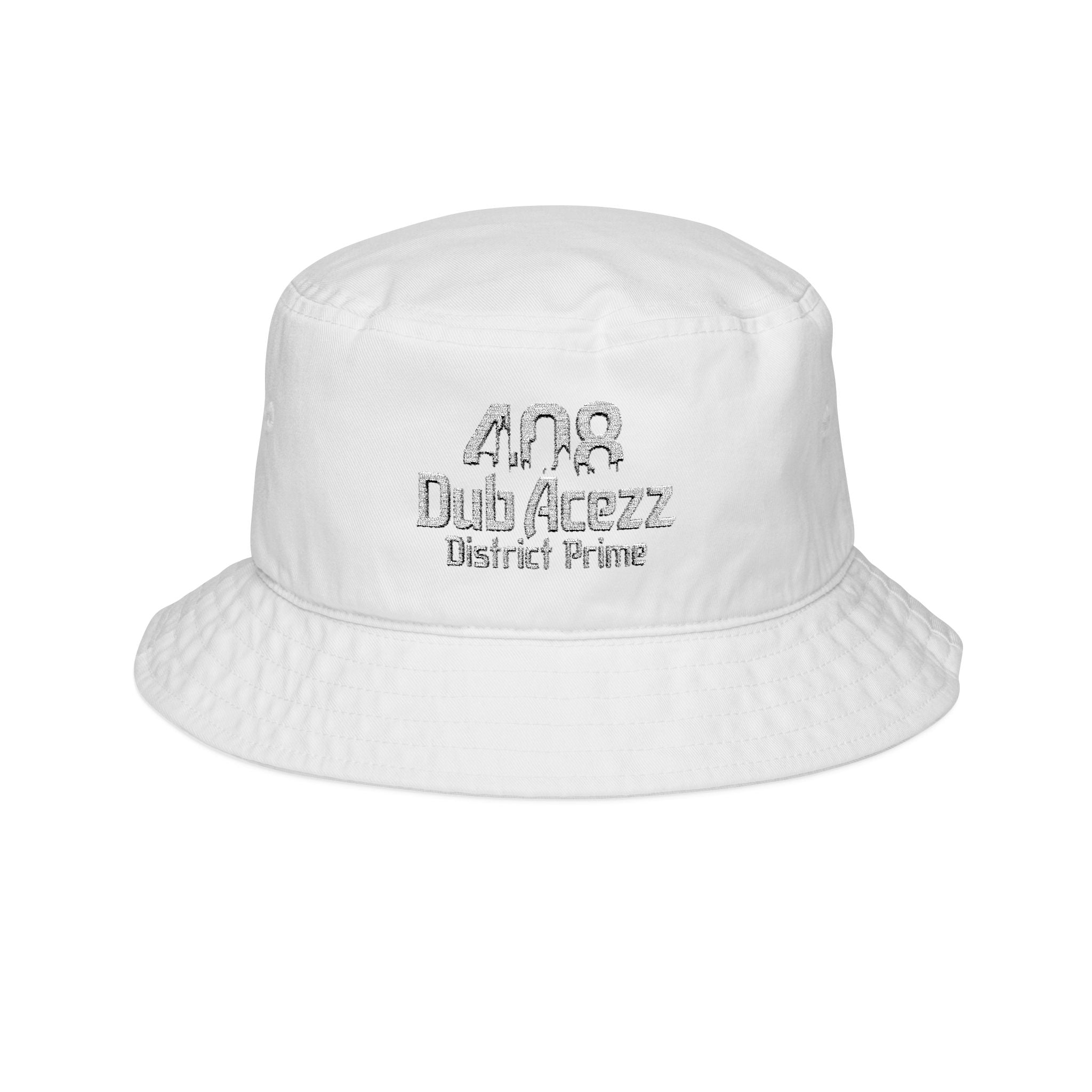 408 Dub Acezz Embroidered Bucket Hat by— Streetwear Hat