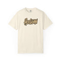 Ivory Hooligan Graphic T-Shirt — Retro Street Art Astronaut Design
