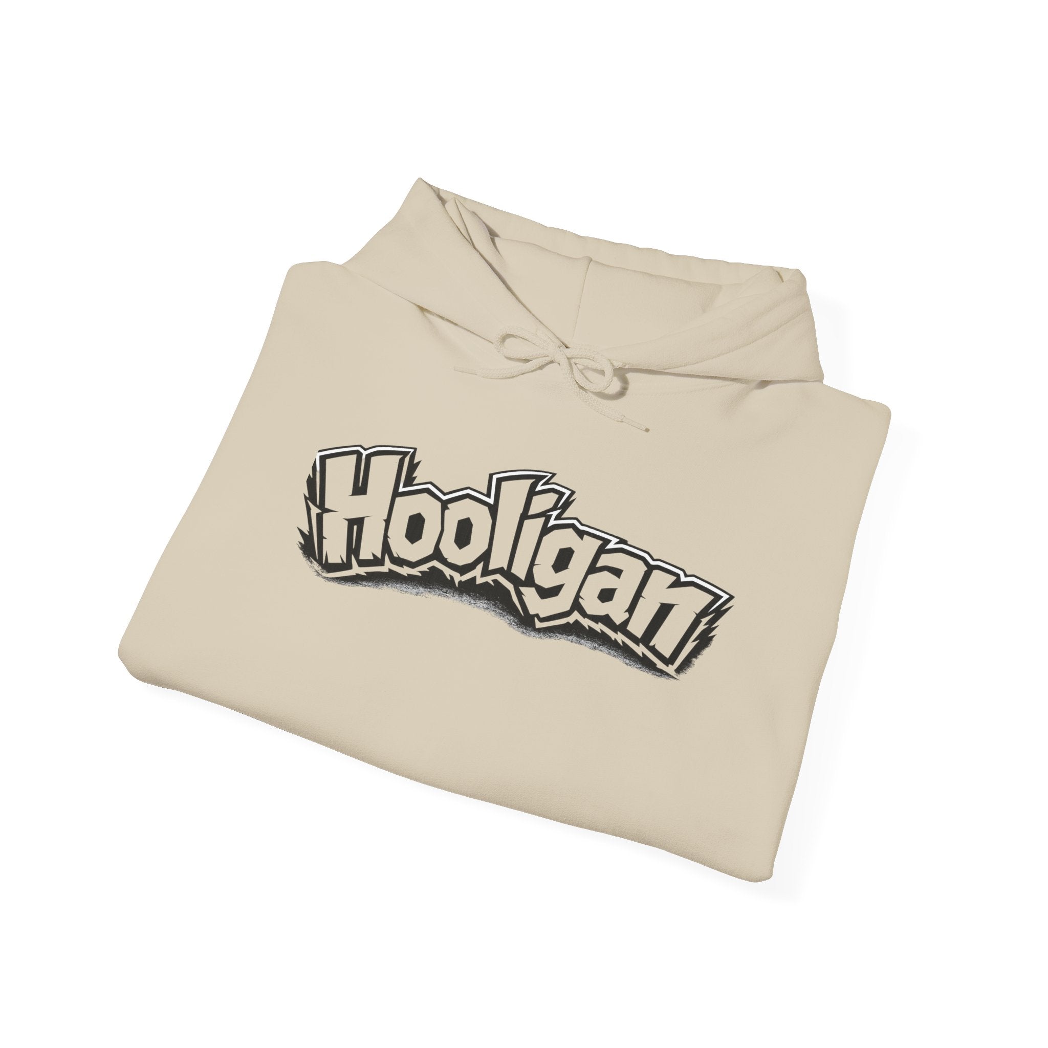 Hoodie — 'Hooligan' Retro Graffiti Pullover