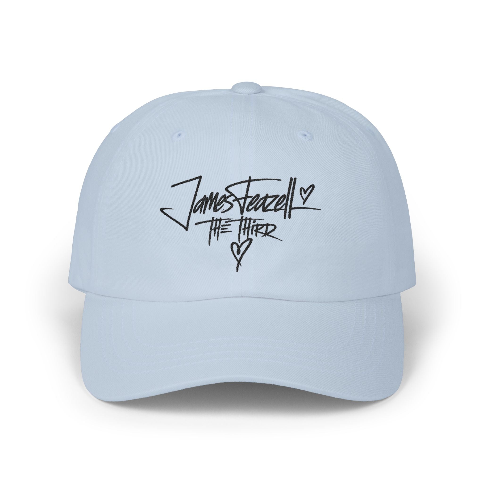 Dad Cap — "The Third" Script Logo Embroidered Baseball Hat